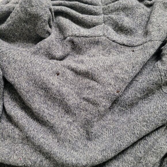 Anthropologie Kyu Yamate Meguro River Cardigan Gray Medium Wool Blend Sweater - Picture 6 of 6